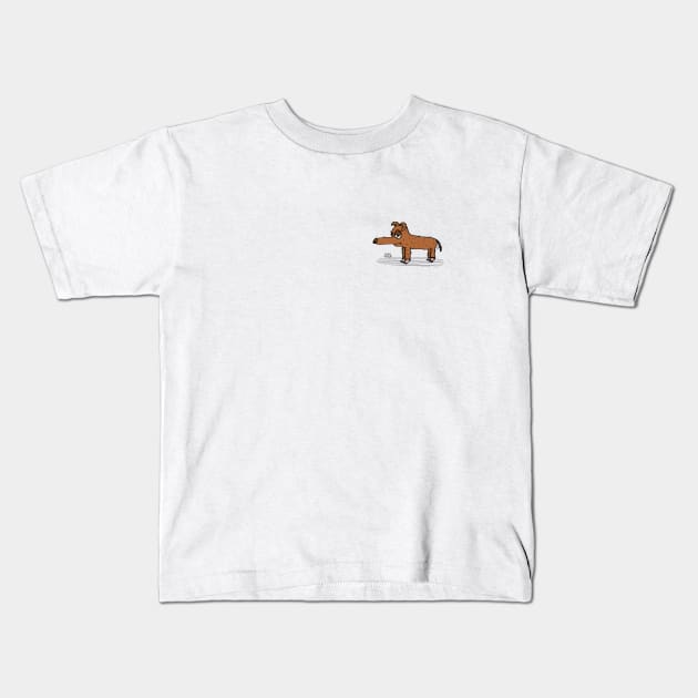 Dog Kids T-Shirt by PulceDesign